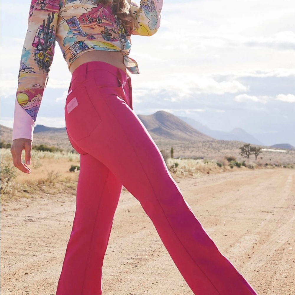 New Wrangler Barbie pink high rise ranch pants!